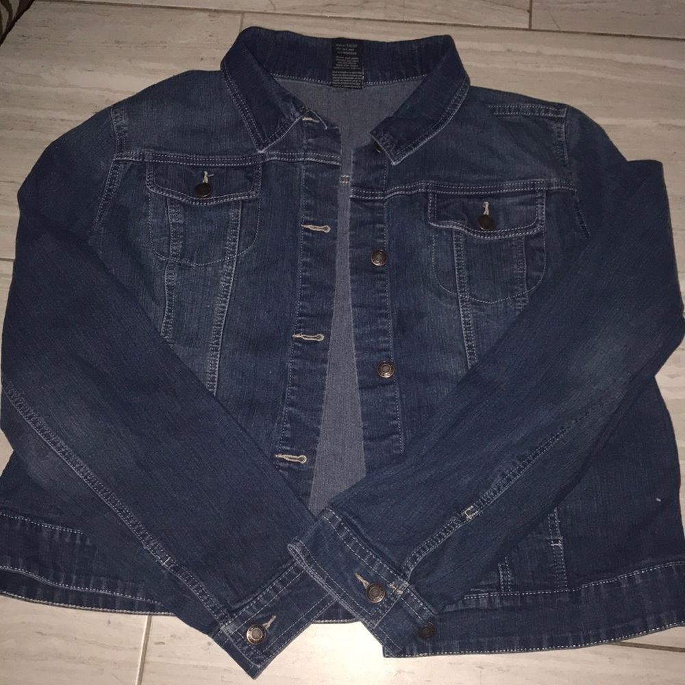 Dark Washed Jean Jacket